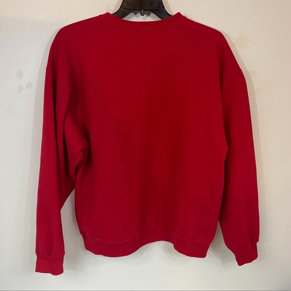 Star Wars Fifth Sun Crew Neck Cozy Christmas Cookie Sweat Shirt Top XL Red - Picture 6 of 7
